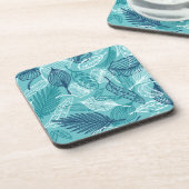 Dessous-de-verre motif feuille (Côté gauche)