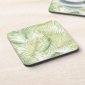 Dessous-de-verre motif feuille (Côté gauche)