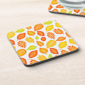 Dessous-de-verre Motif Feuille coloré (Côté gauche)