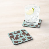 Dessous-de-verre Motif floral (Côté Droit)