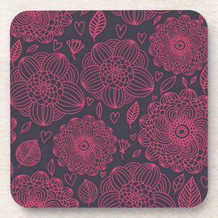 Dessous-de-verre Motif floral