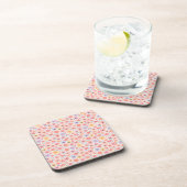 Dessous-de-verre Motif floral abstrait moderne (Côté Droit)