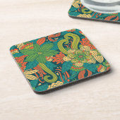 Dessous-de-verre Motif floral d'été (Côté gauche)