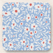Dessous-de-verre Motif floral du bois (Devant)