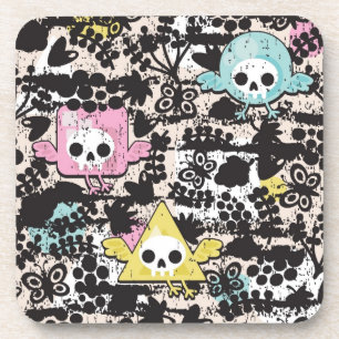 Dessous-de-verre Motif fou d'oiseaux