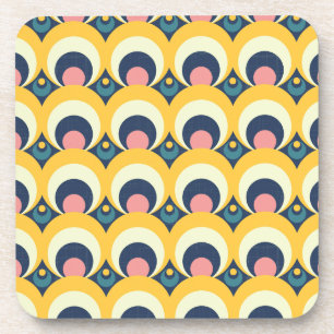 Dessous-de-verre Motif géométrique de cercle