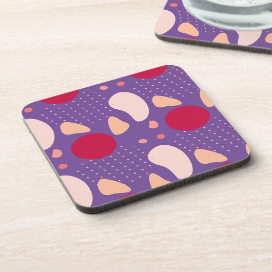 Dessous-de-verre Motif géométrique moderne (Côté gauche)