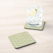 Dessous-de-verre Motif géométrique vert (Côté Droit)