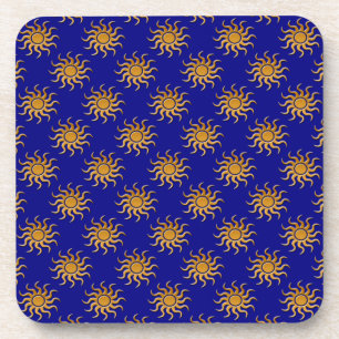 Dessous-de-verre Motif Golden Sun par Shirley Taylor