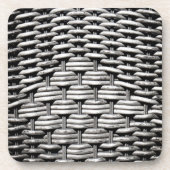 Dessous-de-verre Motif gris Abstrait et élégant (Devant)