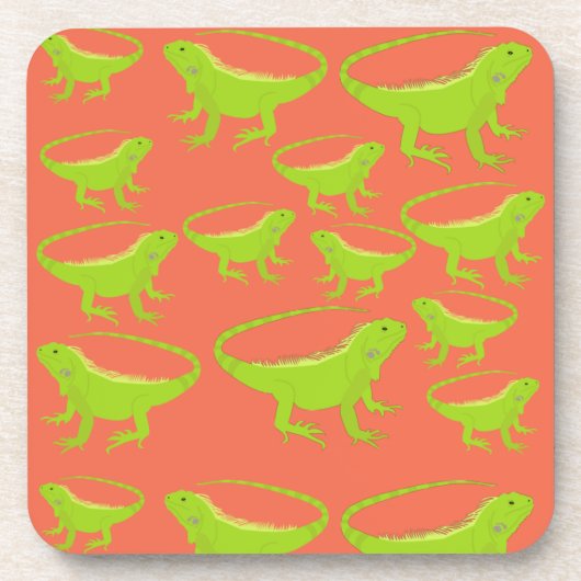 Dessous-de-verre Motif Iguana Lizard (Devant)