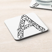 Dessous-de-verre Motif Jagged A (Côté gauche)