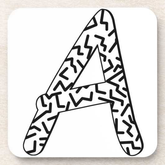 Dessous-de-verre Motif Jagged A (Devant)