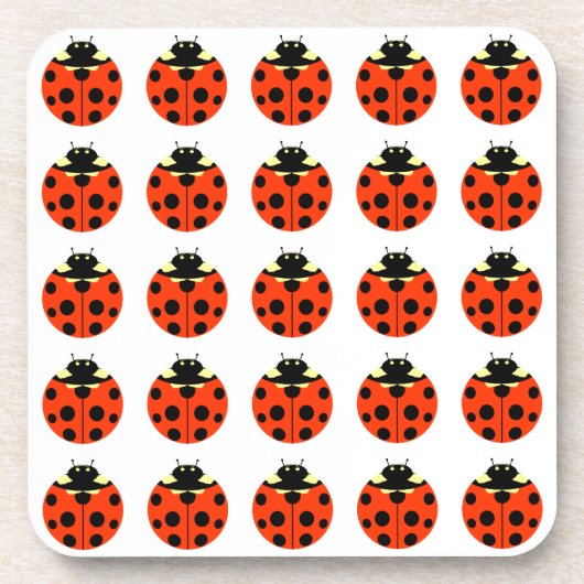 Dessous-de-verre motif ladybug (Devant)