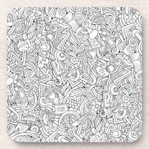 Dessous-de-verre Motif Médicale de B&W