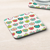 Dessous-de-verre Motif mignon de pomme (Côté gauche)