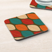 Dessous de verre Motif moderne "feuille" du milieu (Côté gauche)