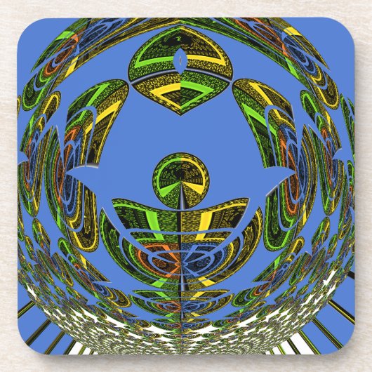 Dessous-de-verre Motif moderne vintage (Devant)