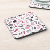 Dessous-de-verre Motif musical (Côté gauche)