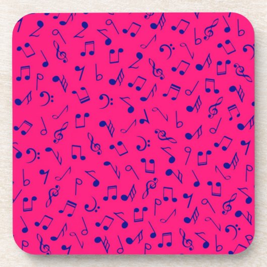 Dessous-de-verre Motif musical (Devant)
