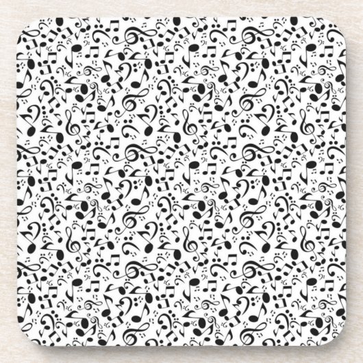 Dessous-de-verre Motif musical (Devant)