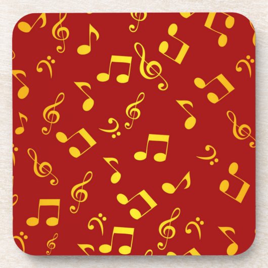 Dessous-de-verre Motif musical (Devant)