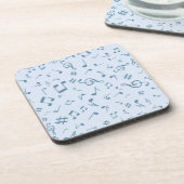 Dessous-de-verre Motif musical (Côté gauche)