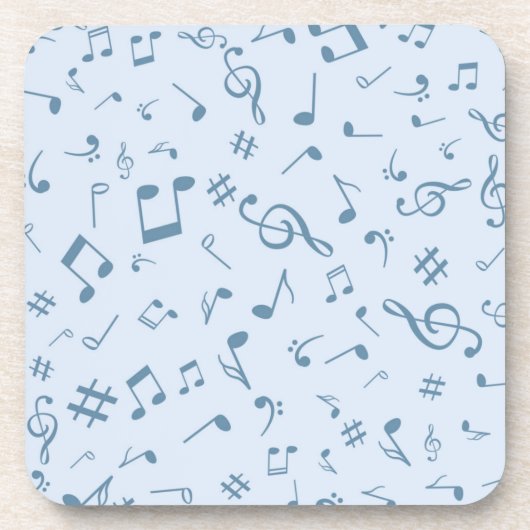 Dessous-de-verre Motif musical (Devant)
