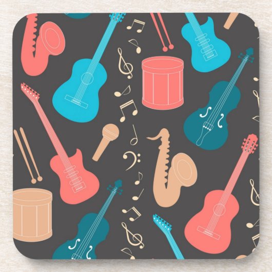 Dessous-de-verre Motif musical (Devant)
