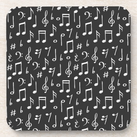 Dessous-de-verre Motif musical (Devant)