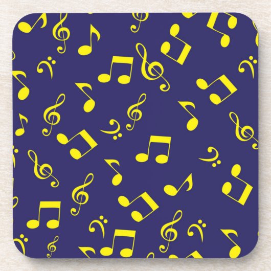Dessous-de-verre Motif musical (Devant)
