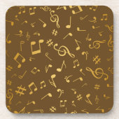 Dessous-de-verre Motif musical (Devant)