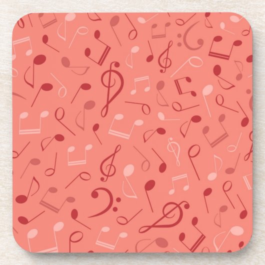 Dessous-de-verre Motif musical (Devant)