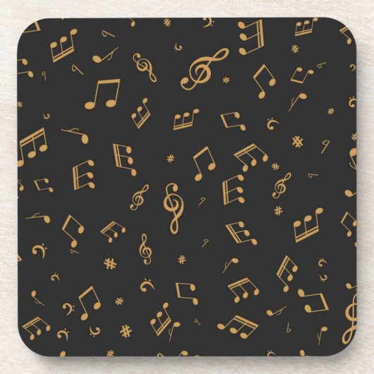 Dessous-de-verre Motif musical (Devant)