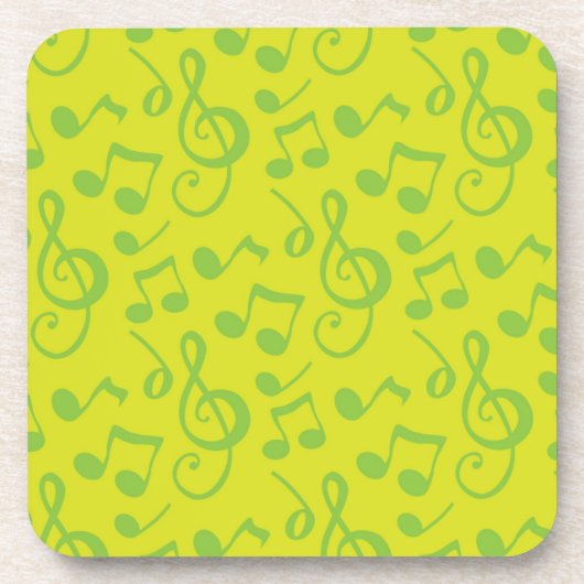 Dessous-de-verre Motif musical (Devant)