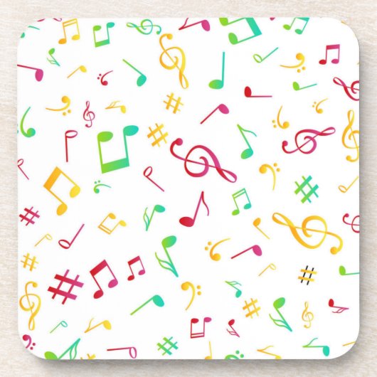 Dessous-de-verre Motif musical (Devant)