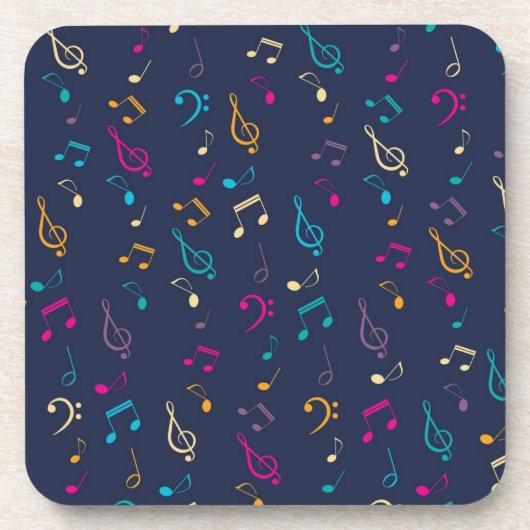 Dessous-de-verre Motif musical (Devant)