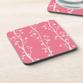 Dessous-de-verre Motif oriental de fleur de prune (Côté gauche)