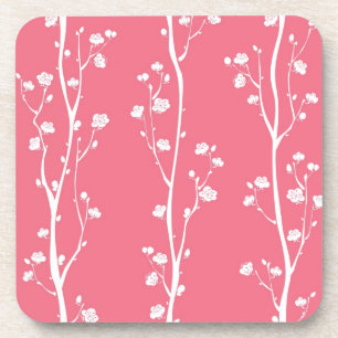 Dessous-de-verre Motif oriental de fleur de prune