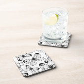 Dessous-de-verre Motif papillon de choux (Côté Droit)