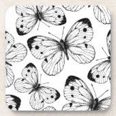Dessous-de-verre Motif papillon de choux (Devant)
