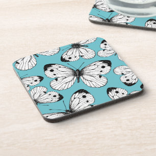 Dessous-de-verre Motif papillon de choux