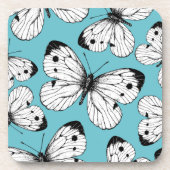 Dessous-de-verre Motif papillon de choux (Devant)