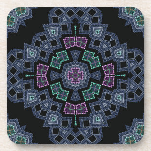 Dessous-de-verre Motif perlé