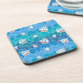 Dessous-de-verre Motif rocheux de mer (Côté gauche)