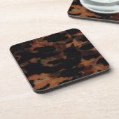 Dessous-de-verre Motif sans fil Tortoiseshell, Chic TortoiseShell (Côté gauche)