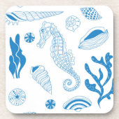 Dessous-de-verre Motif sans joint avec coquillages (Devant)