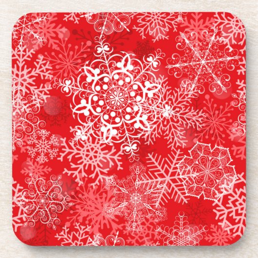 Dessous-de-verre Motif Snowflake (Devant)