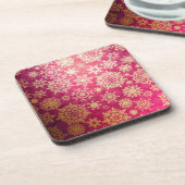 Dessous-de-verre Motif Snowflake (Côté gauche)