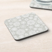 Dessous-de-verre Motif Snowflake (Côté gauche)
